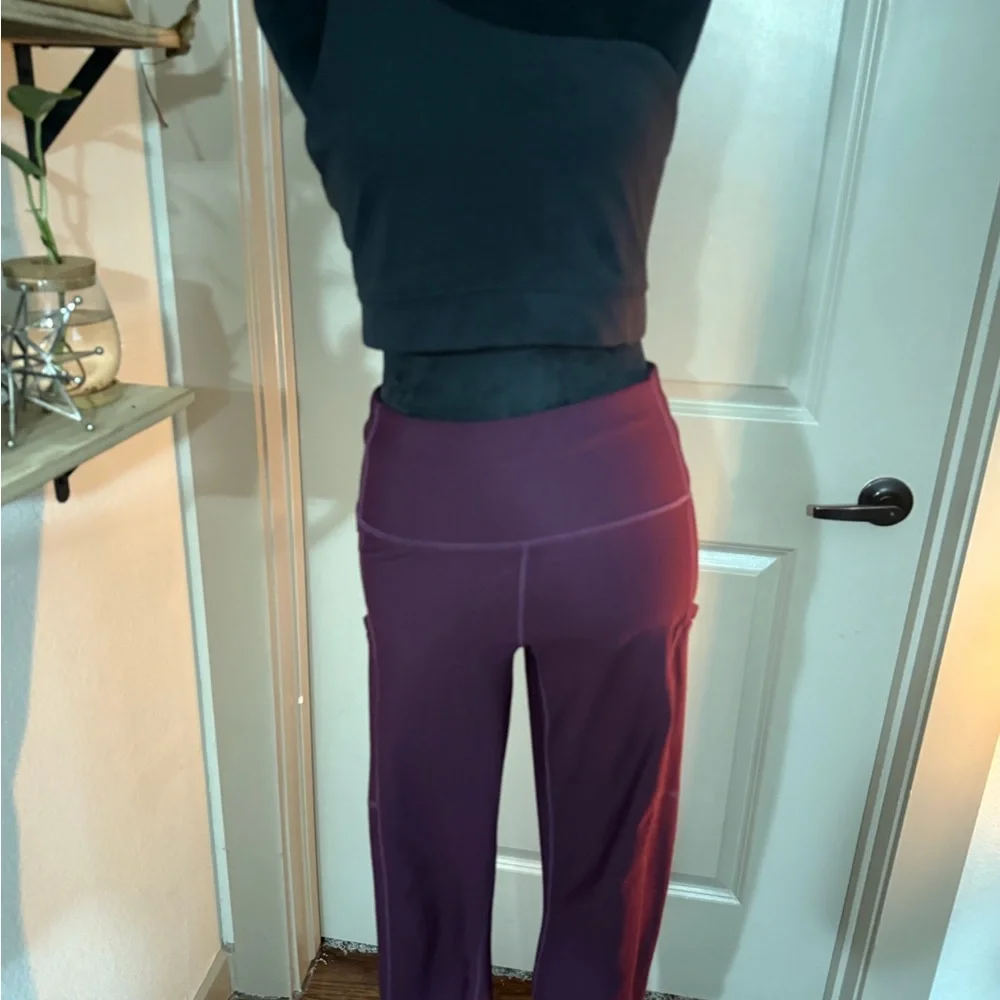 Fabletics Purple High-Waisted Leggings - Picture 5 of 5